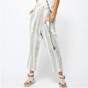 Free People cotton gauzy pants